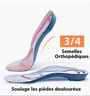 Semelles Orthopédiques Ergonomiques à Soutien Actif